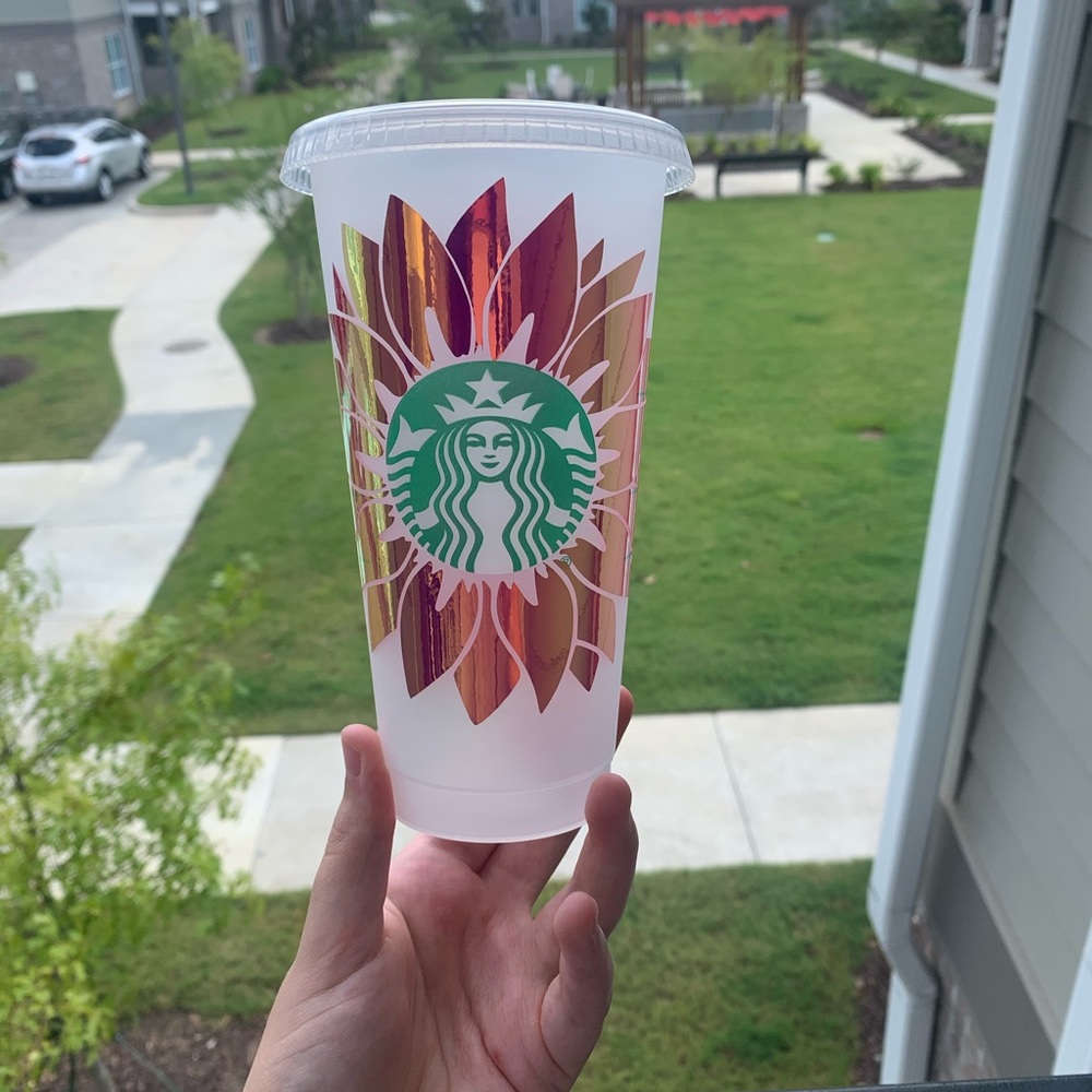 Custom Starbucks Cold Cup Tumbler